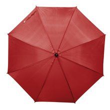 Paraguas de Paseo 104cm Mango Madera Rojo