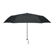 Paraguas Plegable Manual Ultraligero Negro