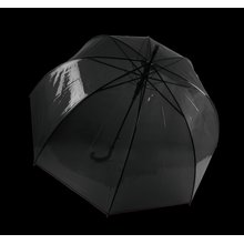 Paraguas transparente Negro