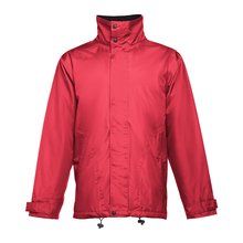 Parka Impermeable Acolchada Unisex Rojo S