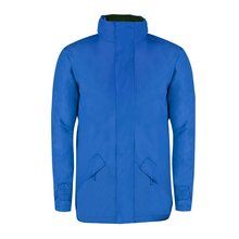 Parka Impermeable Polar Fleece Azul S