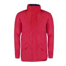 Parka Impermeable Polar Fleece Rojo S