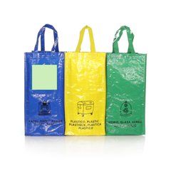 Pack Reciclaje Tricicla | Sobre la bolsa azul
