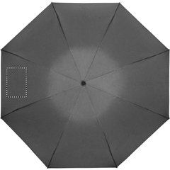 Paraguas cromado de 23 pulgadas plegable y reversible | PANEL 2