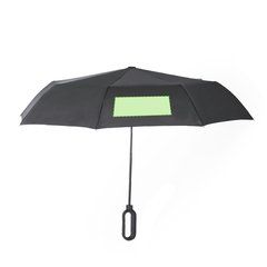Paraguas plegable y resistente de 8 paneles con sistema antiviento | En un panel