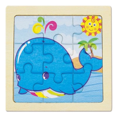 Pack 5 Puzzles Infantil de Madera