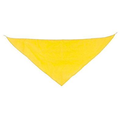 Pañoleta Triangular Pack de 10 Amarillo