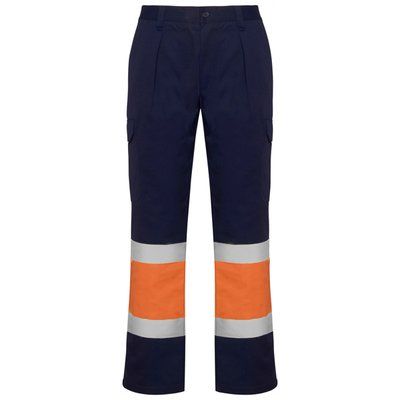 Pantalón Alta Visibilidad Invierno MARINO/NARANJA FLUOR 38