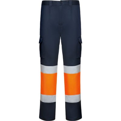 Pantalón Alta Visibilidad MARINO/NARANJA FLUOR 52