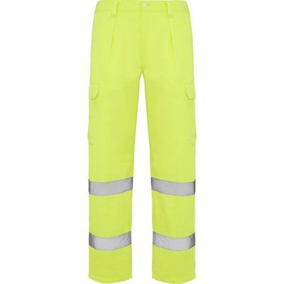 Pantalón alta visibilidad reflectante Amarillo Fluor 42