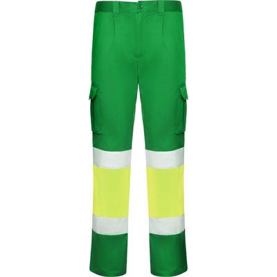 Pantalón Alta Visibilidad VERDE JARDÍN/AMARILLO FLÚOR 40