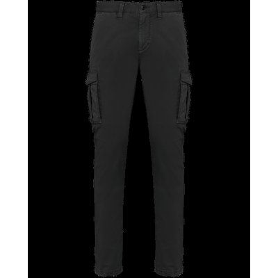 Pantalón cargo efecto lavado Washed black 36 FR