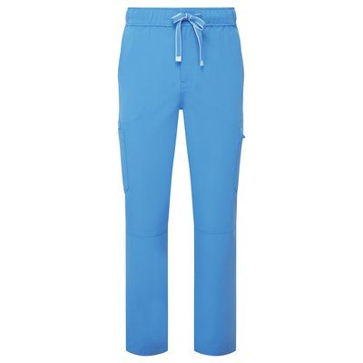 Pantalón cargo elástico con bolsillos Ceil blue L