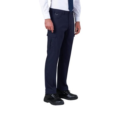 Pantalón Cargo Hombre Azul / Gris 32 UK