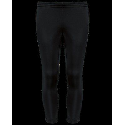 Pantalón de chándal infantil poliéster Black 4/6 ans