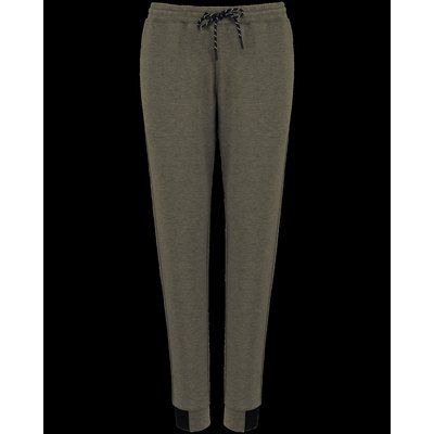 Pantalón de chándal mujer elástico Light Khaki Heather S