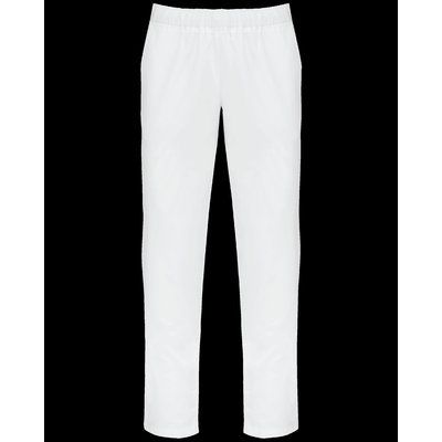 Pantalón clínica algodón unisex White XS