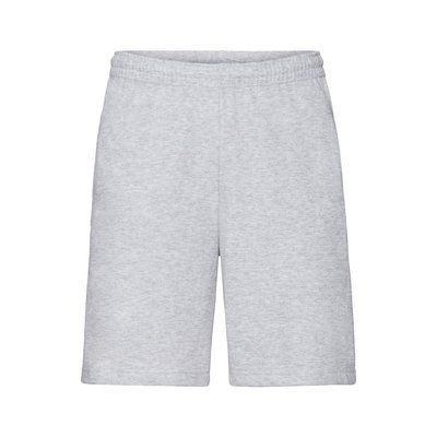 Pantalón Corto Deportivo Felpa Gris L