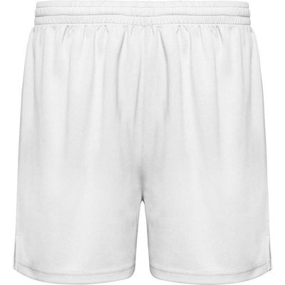 Pantalón Corto Fútbol Ajustable Blanco 4