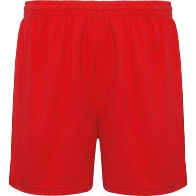 Pantalón Corto Fútbol Ajustable Rojo 16