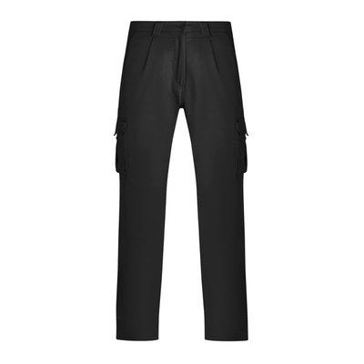 Pantalón Elástico con Bolsillos Negro 46