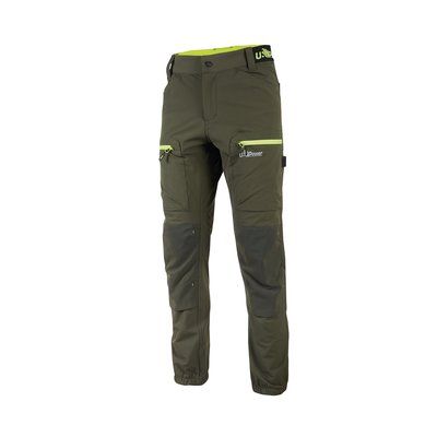 Pantalón de trabajo elástico hombre Dark Green M