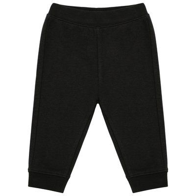 Pantalón de felpa bebé Black 24M