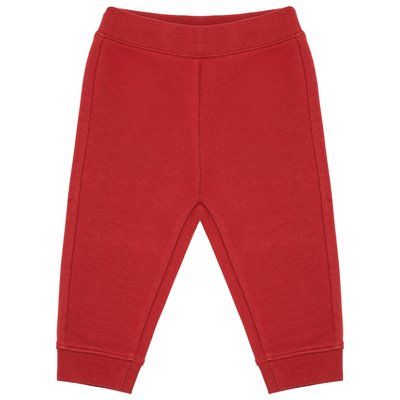 Pantalón de felpa bebé Terracotta Red 12M