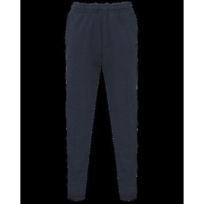 Pantalón de felpa de corte recto Navy S