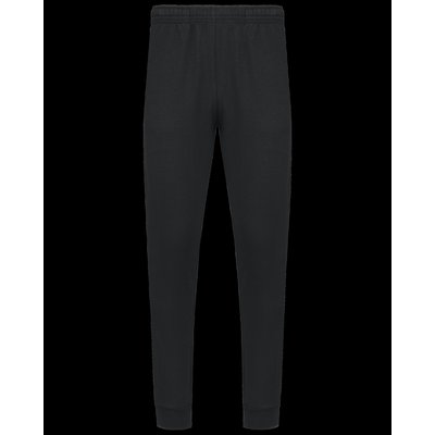 Pantalón felpa unisex algodón Black XXL