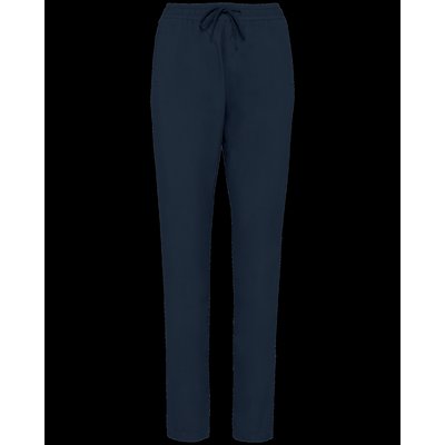 Pantalón de fibra ecológica mujer Azul XS