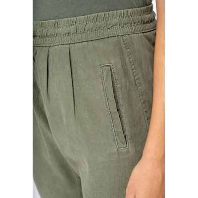 Pantalón de fibra ecológica mujer