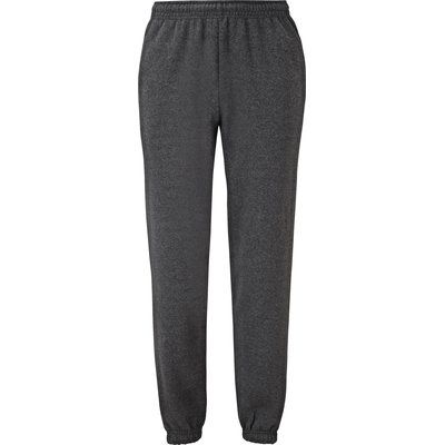 Pantalón de jogging con tobillos y cintura elásticos Dark Heather Grey XL