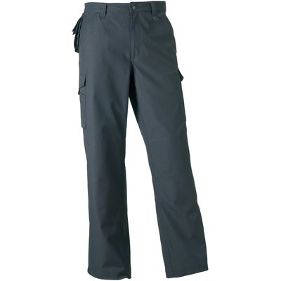 Pantalón laboral con bolsillos cargo Gris 38 UK