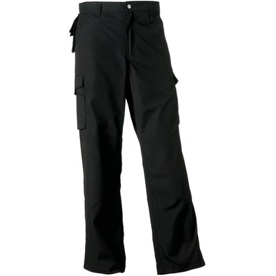 Pantalón laboral con bolsillos cargo Negro 44 UK