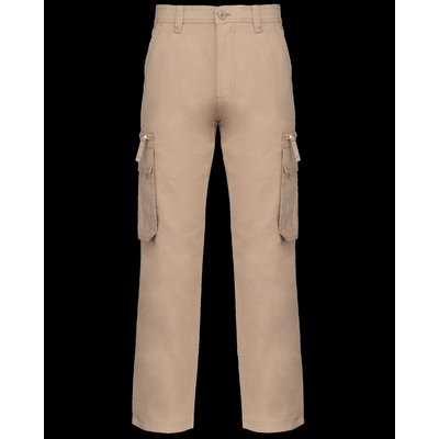 Pantalón laboral multibolsillos algodón Beige 38 FR