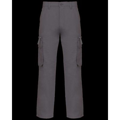 Pantalón laboral multibolsillos algodón DARK GREY 44 FR