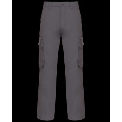 Pantalón laboral multibolsillos algodón Gris 50 FR