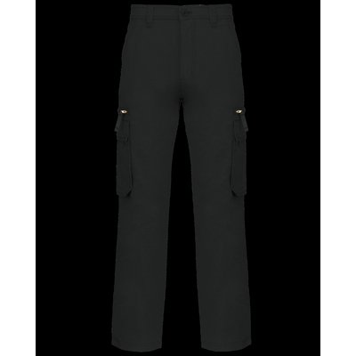 Pantalón laboral multibolsillos algodón Negro 40 FR