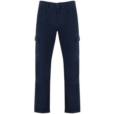 Pantalón Laboral Unisex Algodón 240gr Marino 60