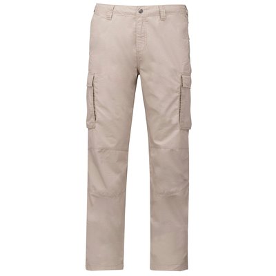 Pantalón ligero laboral multibolsillos Beige 40 FR