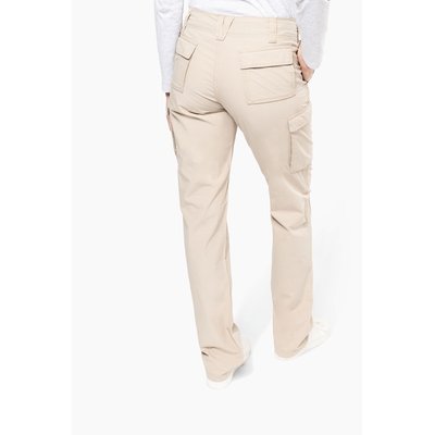 Pantalón ligero multibolsillos algodón mujer