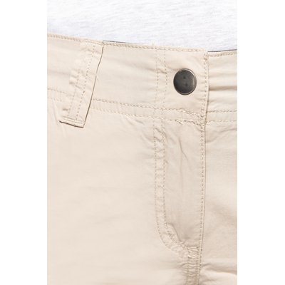 Pantalón ligero multibolsillos algodón mujer