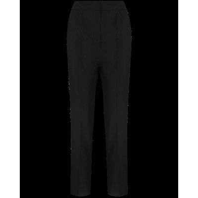 Pantalón mujer con bolsillos cremallera y pliegues Black 34 FR