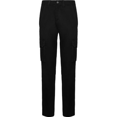 Pantalón mujer cintura ajustable Negro 48