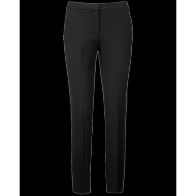 Pantalón mujer corte ajustado Negro XXS