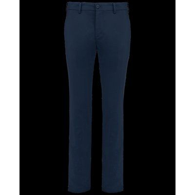 Pantalón mujer corte entallado Dark Navy 34 FR