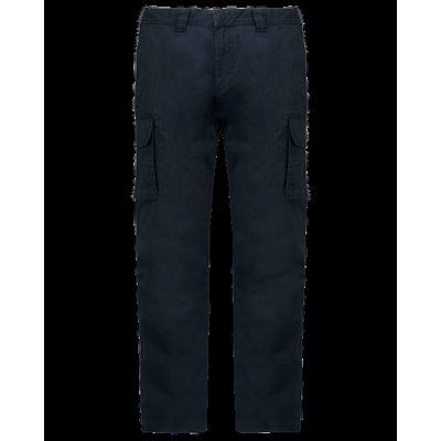 Pantalón multibolsillos algodón elastano envejecido Dark Navy 48 FR