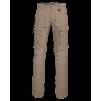 Pantalón multibolsillos desmontable Dark Beige 38 FR