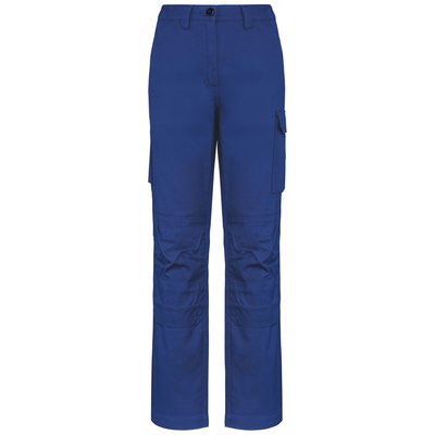 Pantalón de trabajo multibolsillos mujer Azul 48 FR